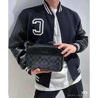 ราคา Coach COACH Ready Stock Coach COACH Ready Stock C4149 New Coach Olay Hot-sale Classic Mens Shoulder Cross-body Bag.New Style Larger Than the Previous Camera Bag (51301626157)