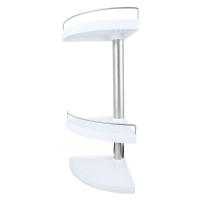 ราคา ชั้นวางของเข้ามุม 3 ชั้น SUPER SH-CSA-C03-WT อุปกรณ์ในห้องน้ำ อุปกรณ์จัดเก็บในห้องน้ำ (6132799029)