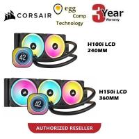 ราคา CORSAIR ICUE LINK LCD H100i / H150i RGB 240MM / 360MM LIQUID COOLER (45353199410)