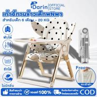 ราคา DoDohaniเก้าอี้ทานข้าวเด็ก แบบพับได้ เก้าอี้ทานข้าวเด็กแบบพกพา พับเก็บมีขนาดเล็กน้ำหนักเบา มีกระเป๋า (25644345908)