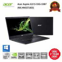 ราคา [โค้ด CLEPICH12 รับคืน 5%*] Acer Aspire A315-55G-33B7 i3-10110U/4GB/512GBSSD/MX230/15.6/Win10 (Black) (7416946671)
