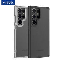ราคา สําหรับ Samsung Galaxy S24 Ultra Case X-Level กันกระแทก ใส เคลือบด้าน PC กึ่งโปร่งใส ป้องกันลายนิ้วมือ (25159489139)