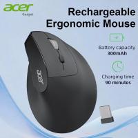 ราคา Acer เมาส์บลูทูธไร้สายไม่ลื่นออกแบบตามหลักสรีรศาสตร์แสงอุปกรณ์หลายอายุการใช้งานแบตเตอรี่ยาวนาน (40061689371)