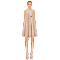 ราคา iCONiC PANDORA COCKTAIL DRESS #0288 ชุดเดรสสั้น ผ้าไหม ปักลาย ดอกไม้ ชุดราตรี เดรสแฟชั่น (26155726650)