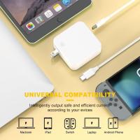 ราคา สําหรับ MacBook Pro Charger 100w USB C Charger Power Adapter สําหรับ USB C MacBook Air 13 นิ้ว, MacBook Pro 16 15 14 13 นิ้ว, iPad Pro 2021/2018 Fast Charging Type C (43508540426)