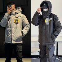 ราคา เสื้อกันหนาวแบบฮูดดี้สำหรับผู้ชาย แบรนด์ North Face วัสดุ Gore-Tex กันลมและทนทาน มีฟิลเลอร์ขนเป็ดอัดแน่นขนาด 90 และปกทรงยืนขึ้น (48702746966)