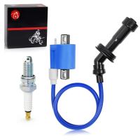 ราคา Ignition Coil & Spark Plug & Cap & Boot For YAMAHA Raptor 660R Grizzly 660 Rhino 660 YFM 660 2001-2 (44127545801)