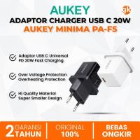ราคา AUKEY Minima Adaptor Fast Charging PD 20W USB Type C PD Quick Charge PA-F5 Super Mini (40555803897)