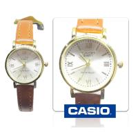 ราคา CASIO นาฬิกาข้อมือหญิง นาฬิกาผู้หญิง สายหนัง casioสายหนัง นาฬิกาคาสิโอ้ สีดำ/น้ำตาล ระบบเข็ม นาฬิกาคู่รัก RC629 (11903975894)