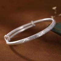 ราคา กำไลเงินแท้ลายก้อนเมฆ / Cloud Bracelet / กำไลนำโชค / สร้อยข้อมือเงินแท้ / กำไลของขวัญ / กำไลจีน (24072593902)