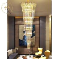 ราคา Duplex Stair Light Long Chandelier Modern Minimalist Villa Rotating Staircase Long Chandelier Hotel Hall Home Lamps 20VD (23582718602)