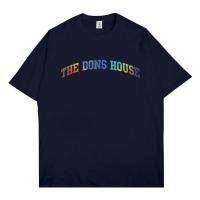 ราคา เสื้อยืด The Dons House Oversize COLLEGE RAINBOW NAVY - เสื้อยืด unisex streetwear Navy Oversize (28860075831)