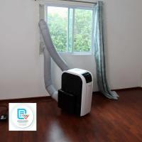 ราคา ชุด2ท่อ สำหรับ ครอบคอยร้อน แอร์เคลื่อนที่ 18000 บีทียู วิมานแอร์ และ แอร์อื่นๆ (23039484585)