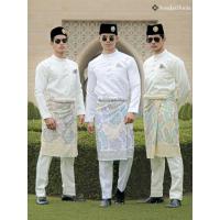 ราคา BAJU MELAYU NIKAH SLIM FIT DUCHESS White - Off White - ครีม (25296634228)