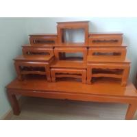 ราคา โต๊ะหมู่บูชา หมู่9หน้า7 (ไม้สักแท้)‼️ภาคใต้มีค่าจัดส่งเพิ่มเติม300 บาท (22212487047)