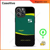 ราคา Aston Martin Sebastian Vetel เคสโทรศัพท์สําหรับ iPhone 17 Pro Max / iPhone 16 Pro Max / 15 Pro Max / 13 / Samsung Galaxy S25 Ultra / S24 Plus F196 (44106027102)