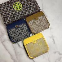 ราคา กระเป๋าสตางค์ Tory Burch jacquard bifold ของแท้ สําหรับผู้หญิง (24274043530)
