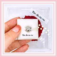 ราคา [พร้อมส่ง สินค้าแท้ ] **ชาร์มหัวใจ** pan.do.ra Sparkling Openwork Heart Charm (18938577946)