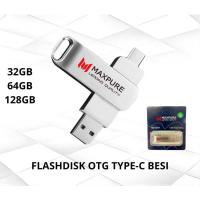 ราคา Maxpure Flashdisk OTG 2in1 USB และ Type C ความจุ 32GB 64GB 128GB โทรศัพท์มือถือ Android แบบพกพารถแล็ปท็อป FlashDrive (49302036953)