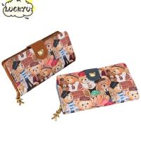 ราคา กระเป๋าสตางค์หมี โชคดี การ์ตูนพิมพ์รูปแบบพื้นผิวนุ่มเนื้อ รหัส การ์ดกระเป๋าสตางค์สไตล์สั้นหัวเข็มขัดแบบพกพาแบบบูรณาการแบบ คู่-การทํางาน กระเป๋าสตางค์นักเ (49652924072)