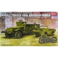 ราคา โมเดลประกอบ Academy Model 1/72 AC13408 M3 HALF TRACK 1/4 ton (8846556212)