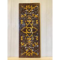 ราคา แผ่นไม้สัก แกะสลัก ลายดอก ขนาด 35x90 cm. งานไม้สัก แผ่นไม้ฉลุ ไม้สักแขวนผนัง งานไม้แกะสลัก ของตกแต่ง งานฝีมือ (54352087545)