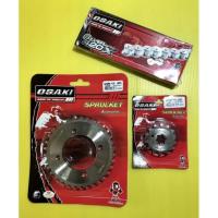 ราคา โซ่สเตอร์ Spark115i ,FINN เลส 420-106 ,14 ,36T อย่างดี(OSAKI) โซ่เสตอร์ (26171142867)