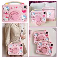 ราคา การ์ตูนน่ารัก Kitty สําหรับ Smausng Galaxy Tab A11 8.7 "2025 X133 X135 A11 Plus 11 "Tab A9 8.7 นิ้ว X110 X115 A9 Plus X210 ในตัวแท็บเล็ต A7LITE T220T225 วงเล็บซิลิโคน (43776966083)