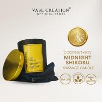 ราคา การสร้างแจกัน Midnight Shikoku เทียนนวดมะพร้าว – น้ํามันหอมระเหย Yuzu นวดสปาชาเขียว (53151665874)