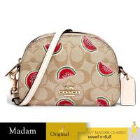 ราคา NEW กระเป๋าสะพายข้าง COACH 2627 MINI SERENA CROSSBODY IN SIGNATURE CANVAS WITH WATERMELON (IMR0Q) (26219574787)