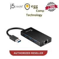 ราคา J5Create Gigabit Ethernet USB 3.0 + ฮับ 3 พอร์ต JUH470 (42127287137)