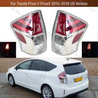 ราคา ไฟท้ายไฟท้ายสําหรับ Toyota Prius V PriusV 2015-2018 US รุ่นรถด้านหลังกันชนไฟท้ายเบรคหยุดย้อนกลับ 81 (40864139923)