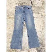 ราคา ยีนส์มือสองสีซีดขาม้าเต่อผ้ายืด (3760825023)