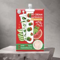 ราคา ( 1 ซอง) ดีดีแตงโม ครีม FUJI DD WATERMELON CREAM แบบซอง 10 กรัม (26556927330)
