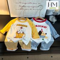 ราคา ใหม่ ชุดลำลองเด็ก เสื้อแขนยาว+กางเกงขายาว ชุดแฟชั่นเด็ก (45051989253)