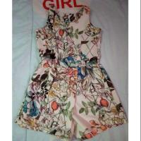 ราคา ชุดจั้มสูทขาสั้น #ชุดจั้มสูทขาสั้นมือสอง (2849793417)