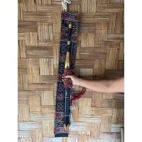 ราคา ถุงใส่ดาบ ผ้าฝ้าย ลายล้านนาโบราณ ยาว 110 cm (18958079817)