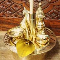 ราคา ชุดเชี่ยนหมากโบราณทองเหลือง (3339351707)