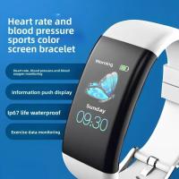 ราคา Smart Band for OPPO/Android/VIVO/A-pple - Bluetooth HR Blood Sugar Fitness Watch, Durable (54802759183)