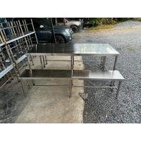 ราคา โต๊ะกินข้าวสแตนเลสพร้อมเก้าอี้สแตนเลส (29062980260)