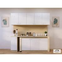 ราคา เคาเตอร์ครัว ครัวแห้งพร้อมโต๊ะหมุนพับเก็บ และตู้ลอย กว้างรวม2เมตร (25295876905)