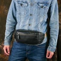 ราคา 2023กระเป๋าคาดเอวหนังวัวสำหรับผู้ชายหนังแท้นุ่มผู้ช (25235276734)