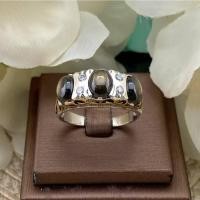 ราคา แหวนเงินแท้ประดับพลอยแบล็คสตาร์แซฟไฟร์ (44952829293)