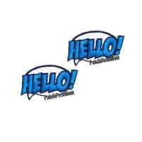 ราคา Hello ไซส์เล็ก - ตัวรีด (Size S) ตัวรีดติดเสื้อ (1302568071)