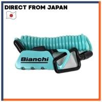 ราคา Bianchi Mini Lock A CK/BK JPAA3AMINIRBK00 Celeste Road Bike Bicycle Wire Coil Lock (46001966681)