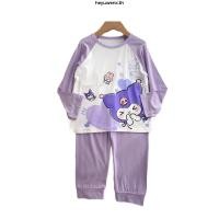ราคา CHILDRENS PAJAMAS MADE FROM DELICIOUS MATERIAL WITH SANRIO KUROMI ULTRAMEN PIKACHU CARTOON CHARACTERS (51203054699)
