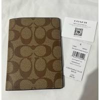 ราคา COACH Passport Holder/ Passport Case In Signature Canvas (22988521492)