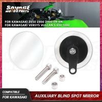 ราคา Z800 Z900 Blind Spot Mirror For Kawasaki Z650 Versys Vulcan S 650 1000 Adjustable Auxiliary Rearvie (42076909587)