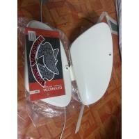 ราคา เป๋าข้างฮอนด้าc70สีขาวแบบหนาพร้อมสติ๊กเกอร์ขายเป็นคู่ (11569571890)