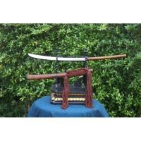 ราคา ดาบเมือง ดาบล้านนา ดาบตราเต่า ปลายว้ายหางเป็ด ใบยาว 19 นิ้ว ฝีมือชั้นครู พ่อครูประพันธ์ ด้ามฝักถักหวายตาล (19673038652)